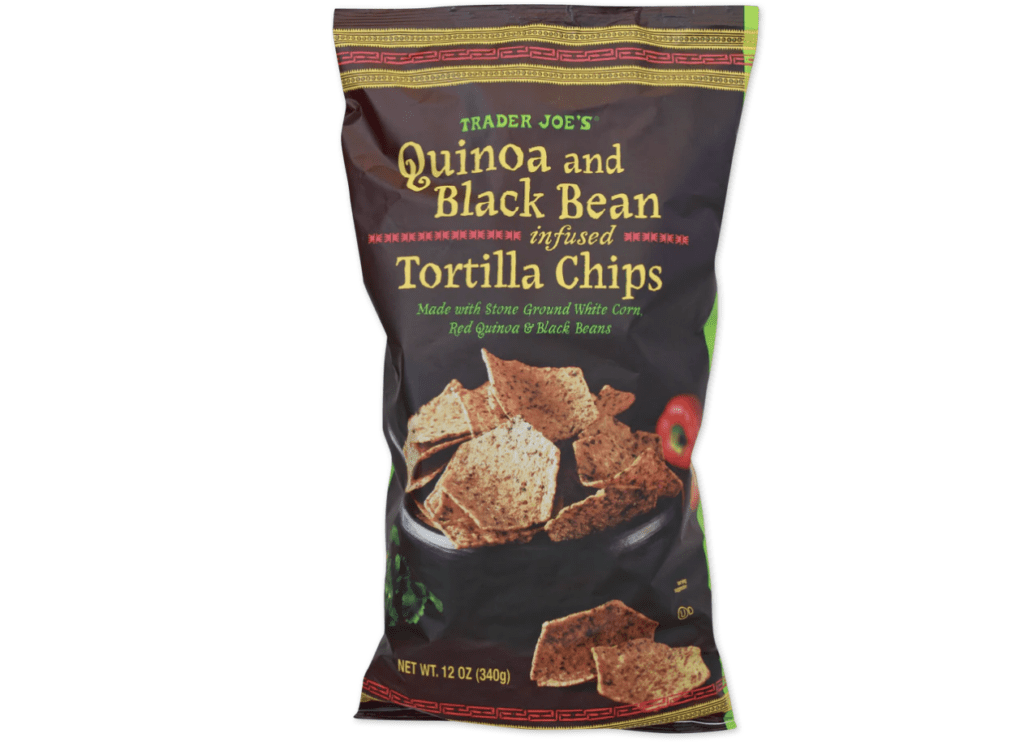 Trader Joe’s Quinoa and Black Bean Infused Tortilla Chips